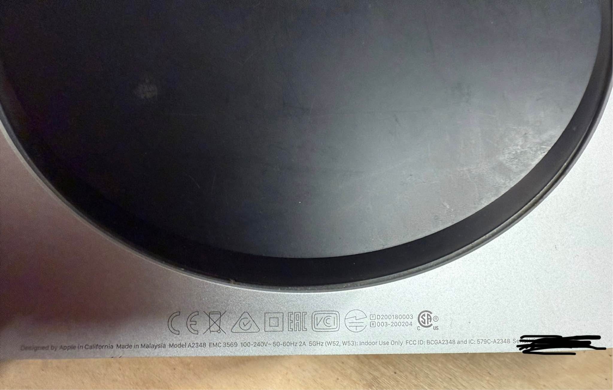 Apple Mac Mini (2020), M1 Chip, 8GB RAM, 256GB SSD, Silver 