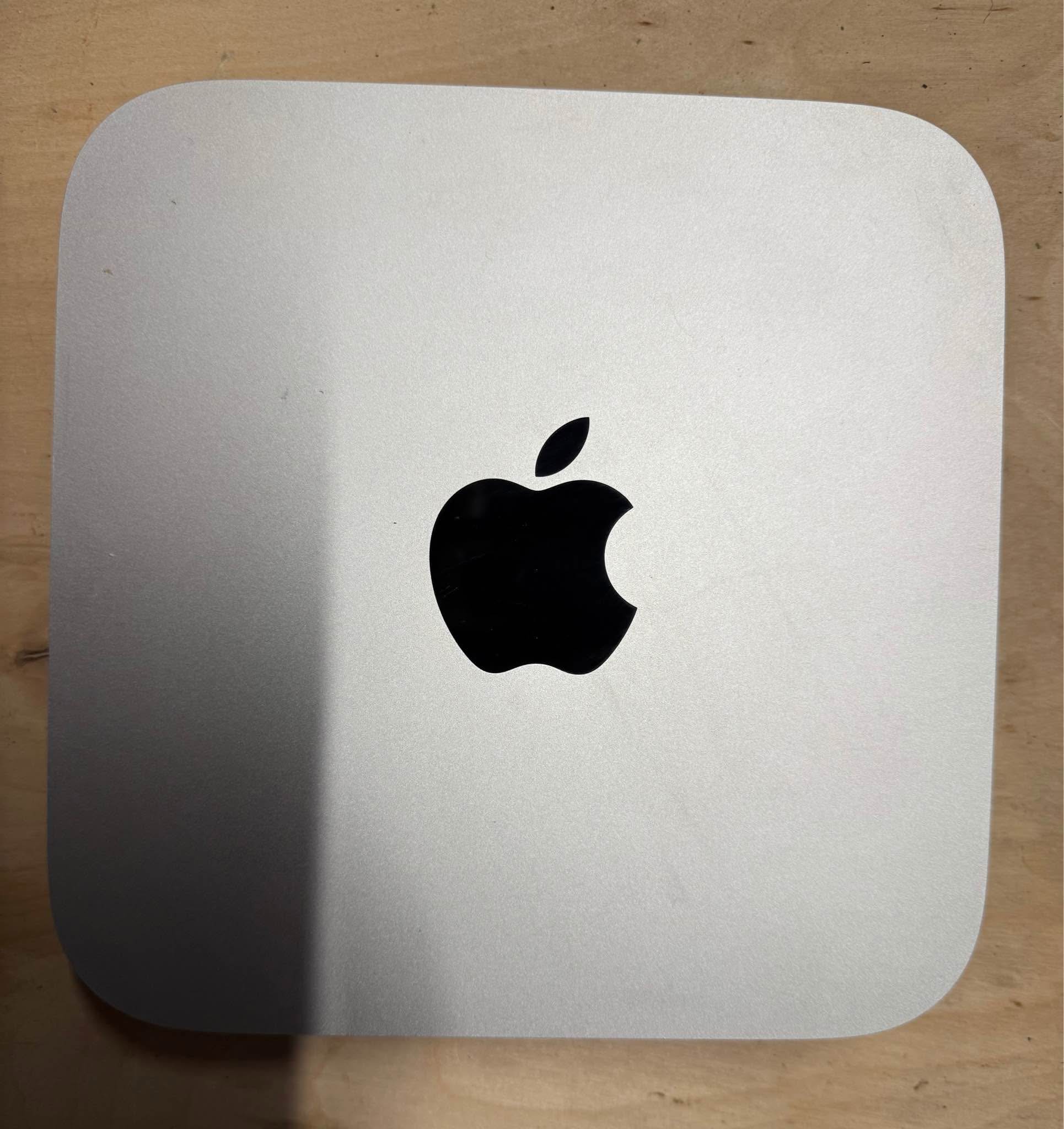 Apple Mac Mini (2020), M1 Chip, 8GB RAM, 256GB SSD, Silver 