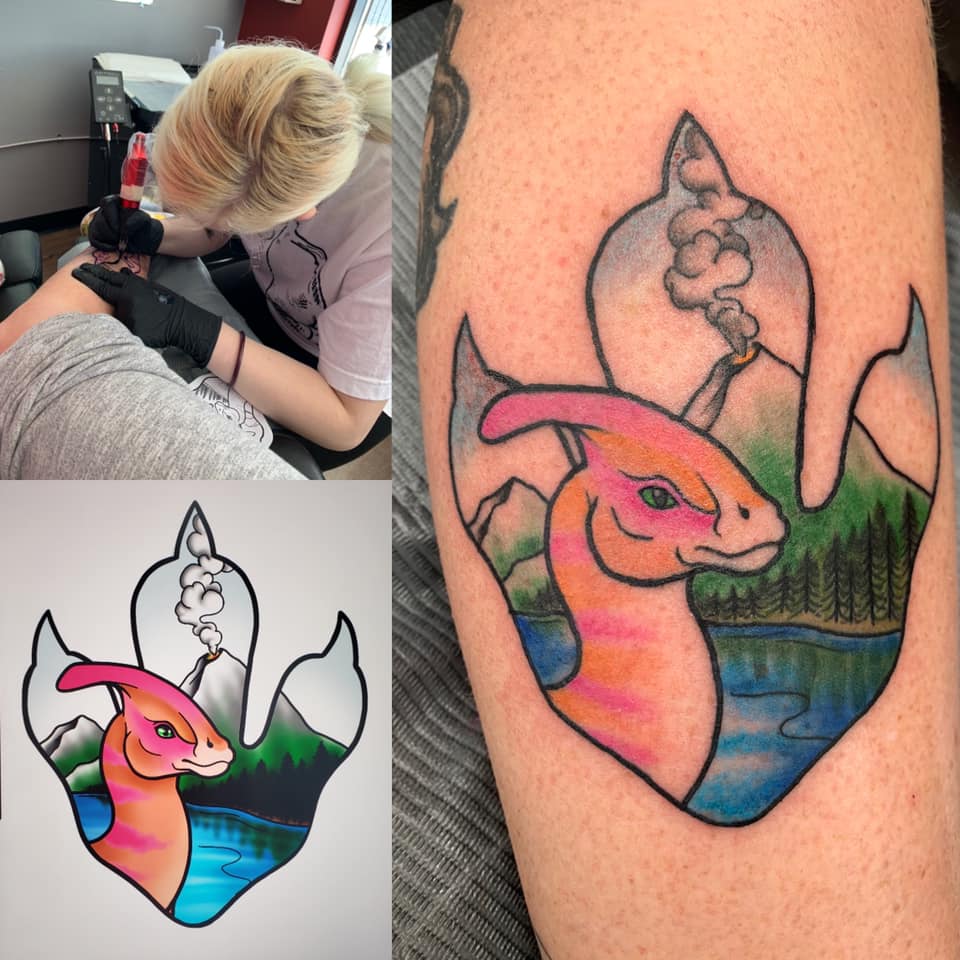 Our Apprentice, KayLeigh, tattooed the... Northwoods Tattoo Facebook