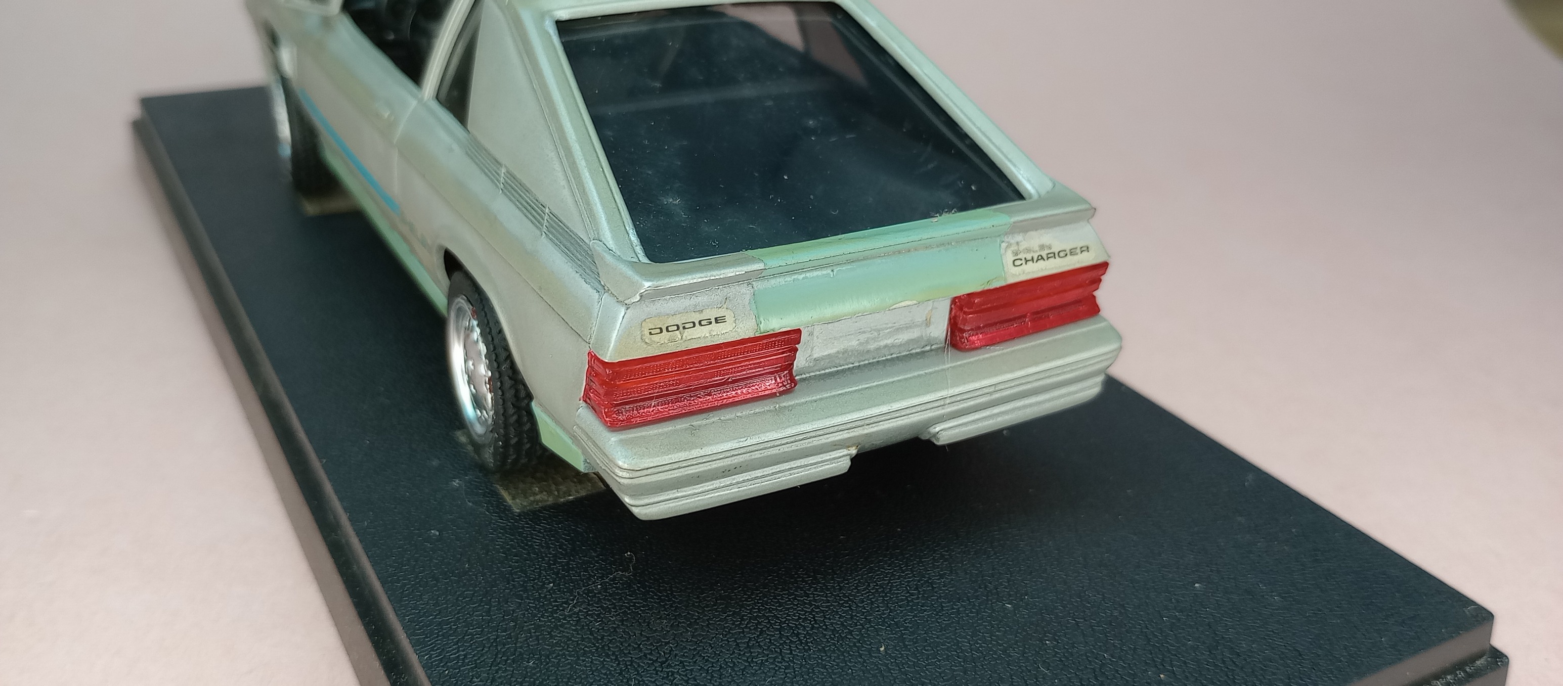 1/25 MPC Dodge Shelby Charger. I built this model in the late 80s