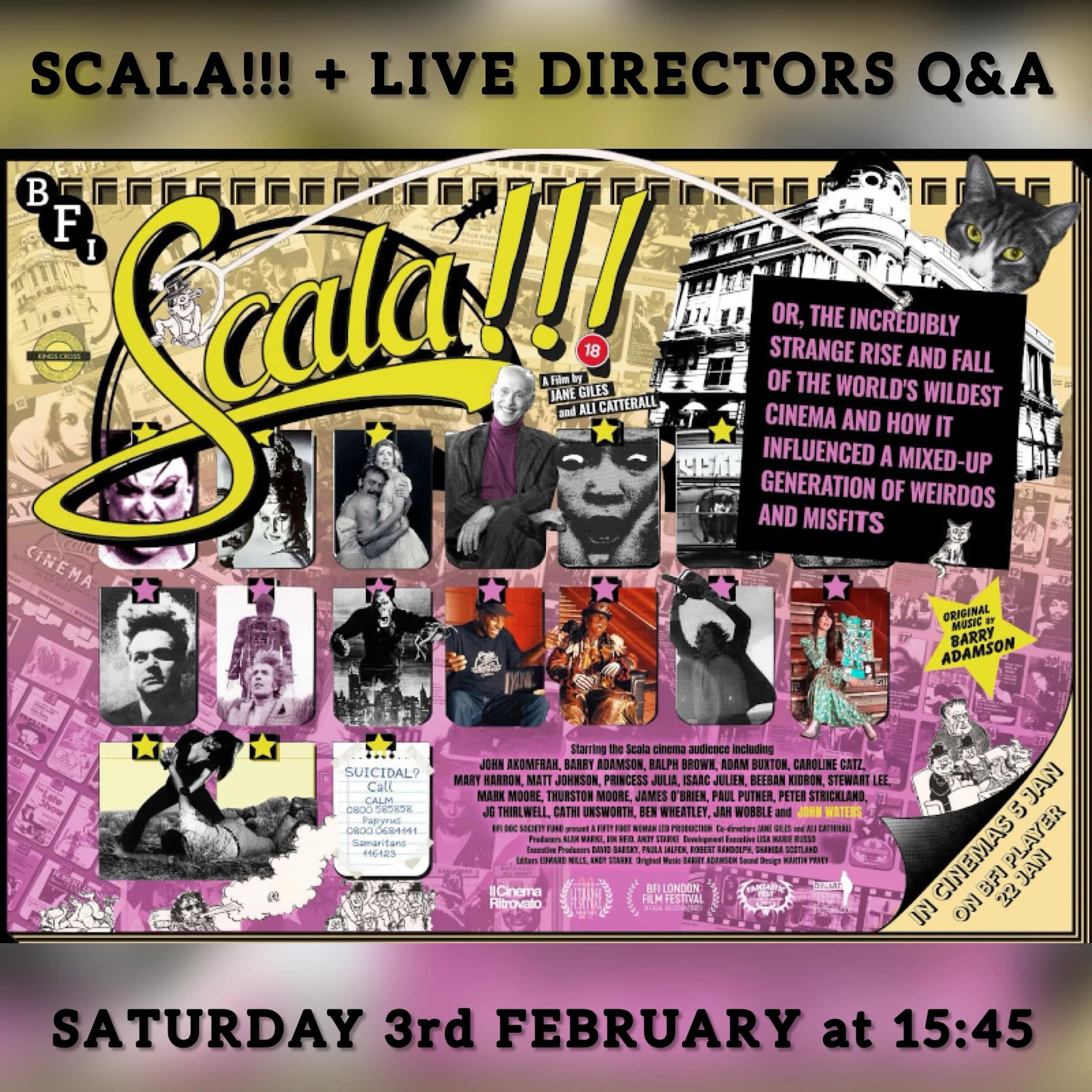 Scala cinema's infamous Clockwork Orange screening