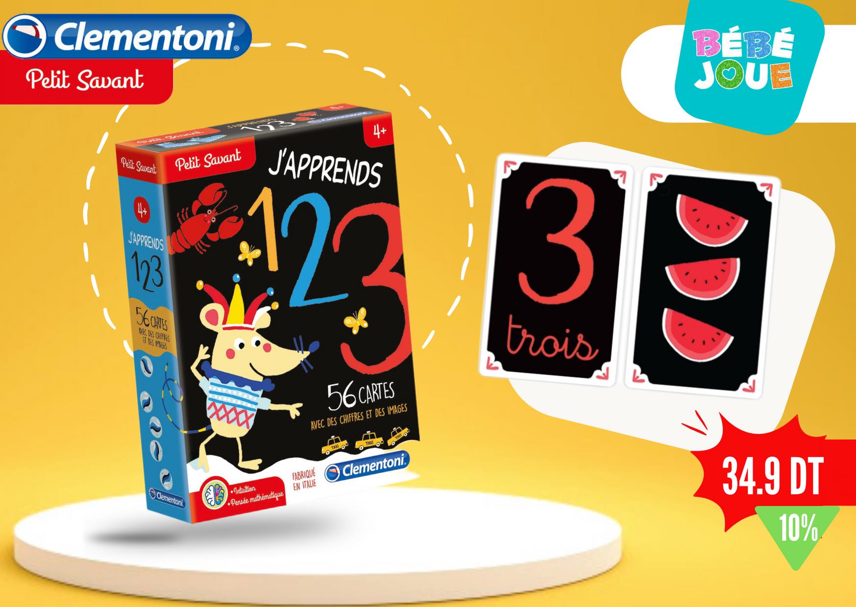 Clementoni – Mon Coffret Montessori, 10 Jeux éducatifs, Lettres, Chiffres, Animaux, Fabriqué En Italie, Dès 3 Ans