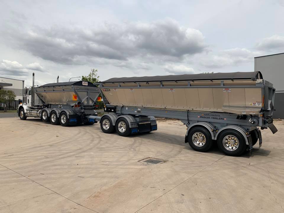 Muscat Trailers - A Muscat Truck & Pup this time with a...