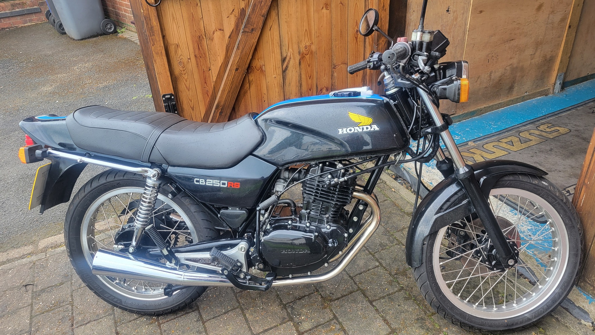 Honda cb250rs for sale tax n mot exempt. Powder coated frame 