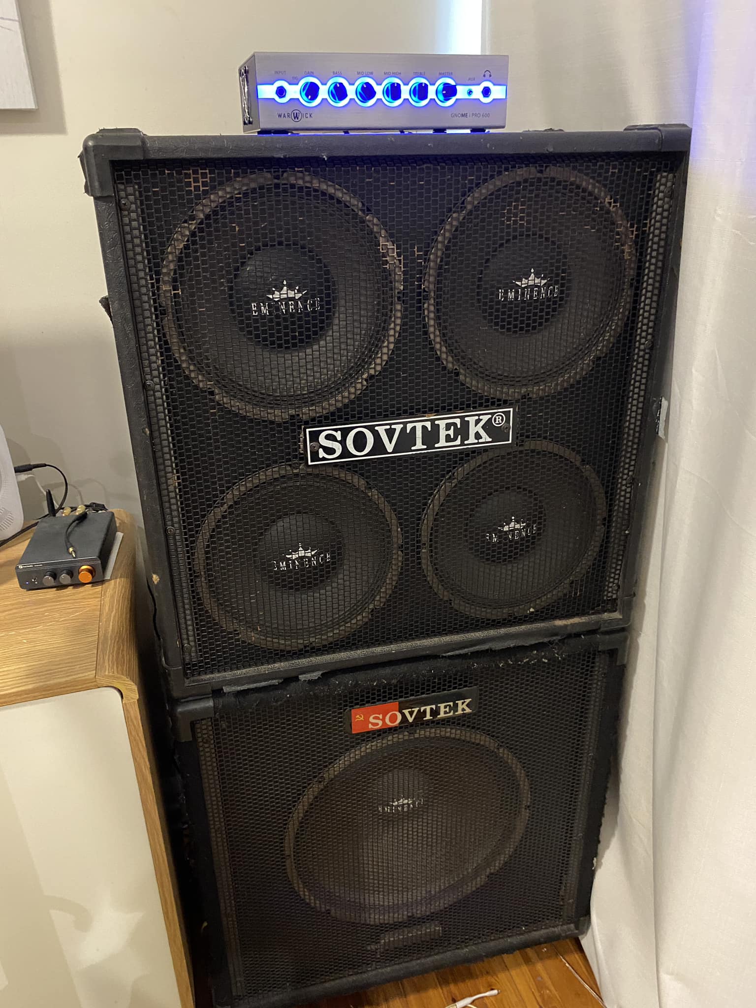 Warwick Pro Fet IV bass amp and WCA211 Pro cab still sound great
