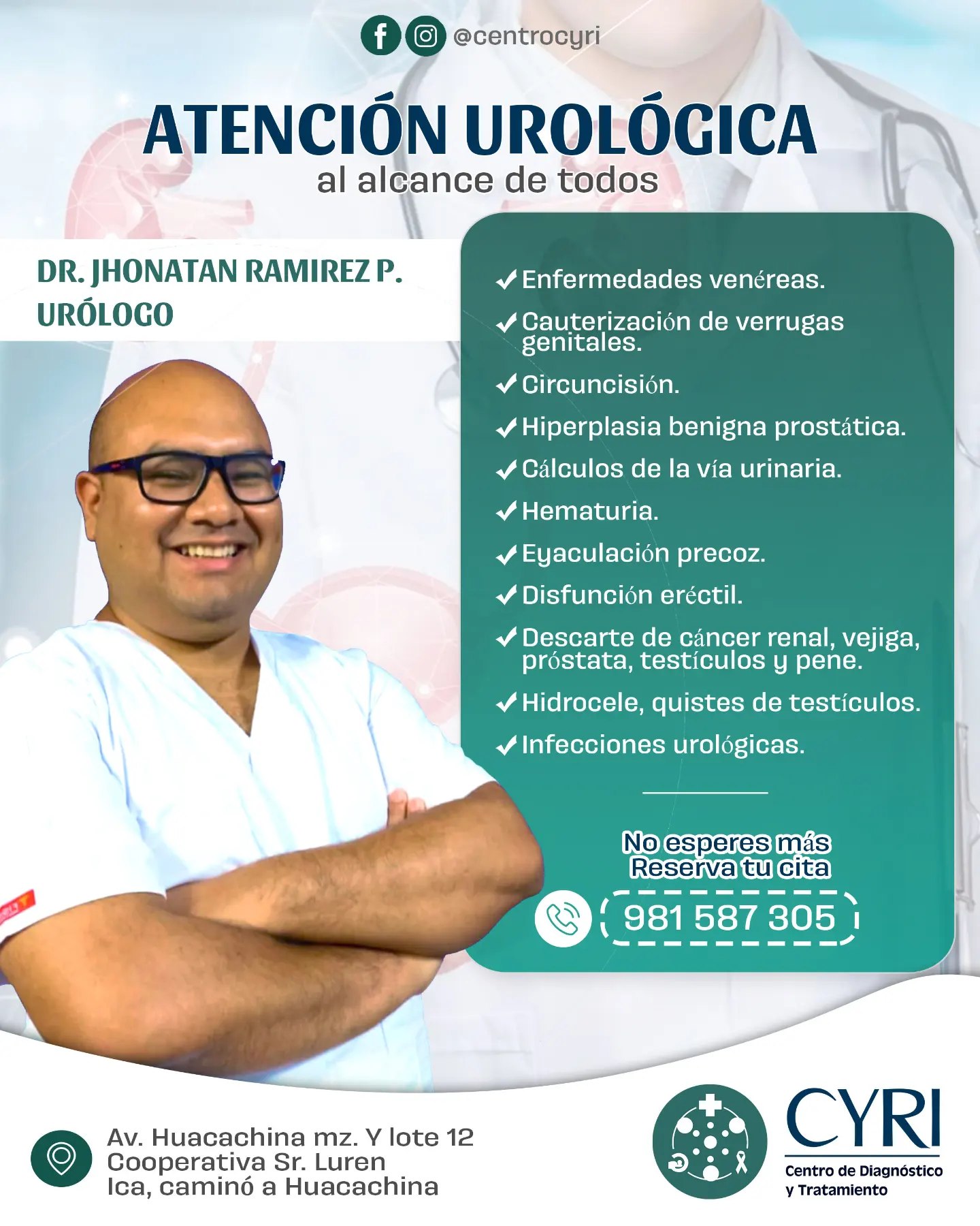 ¡Ven a CYRI,... - CYRI - Centro de Diagnóstico y Tratamiento | Facebook