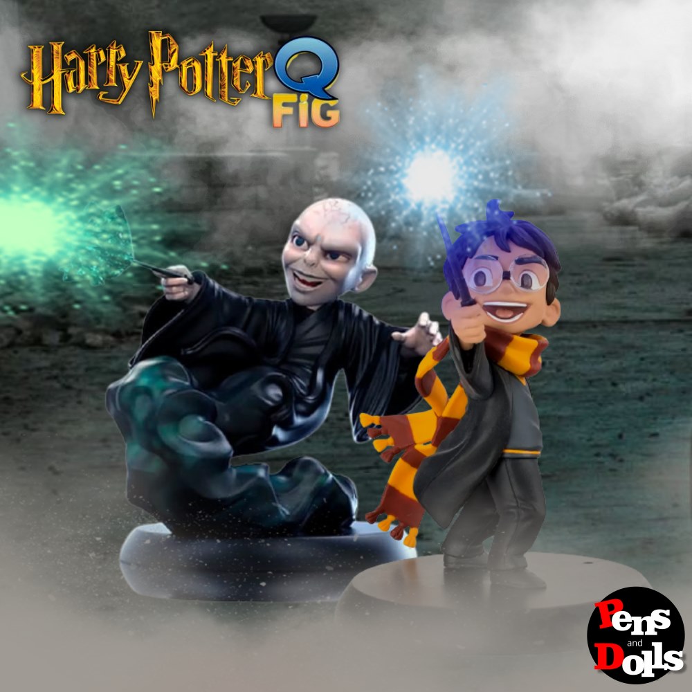 Quantum Mechanix QHP103 Harry's First Flight Q Figurine de Harry Potter Multicolore