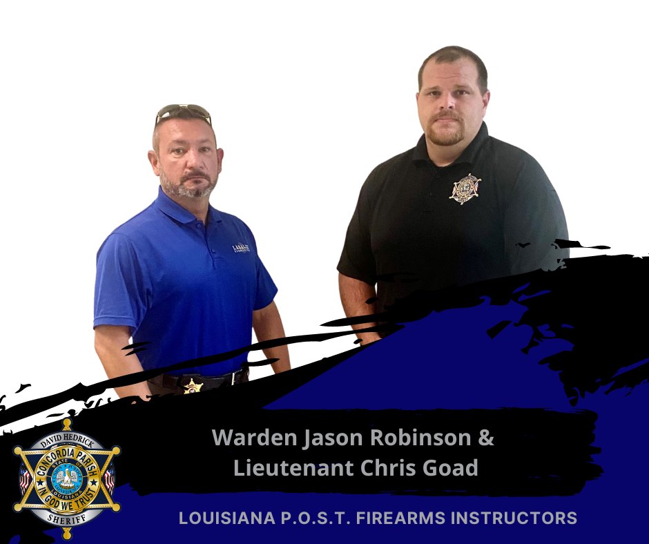 Congratulations to... - Concordia Parish Sheriff's Office