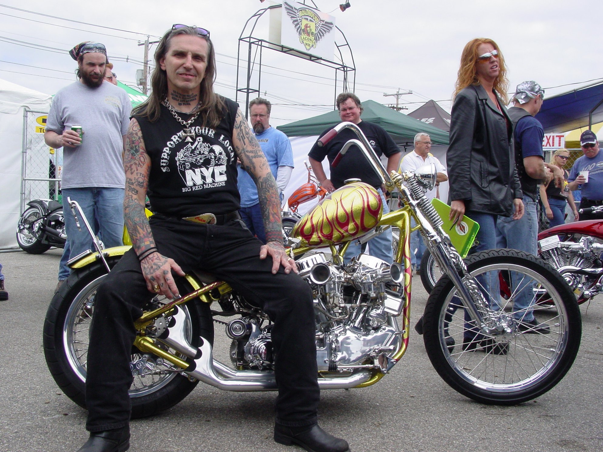 2004 Indian Larry passed through the next door, Tomorrow is the