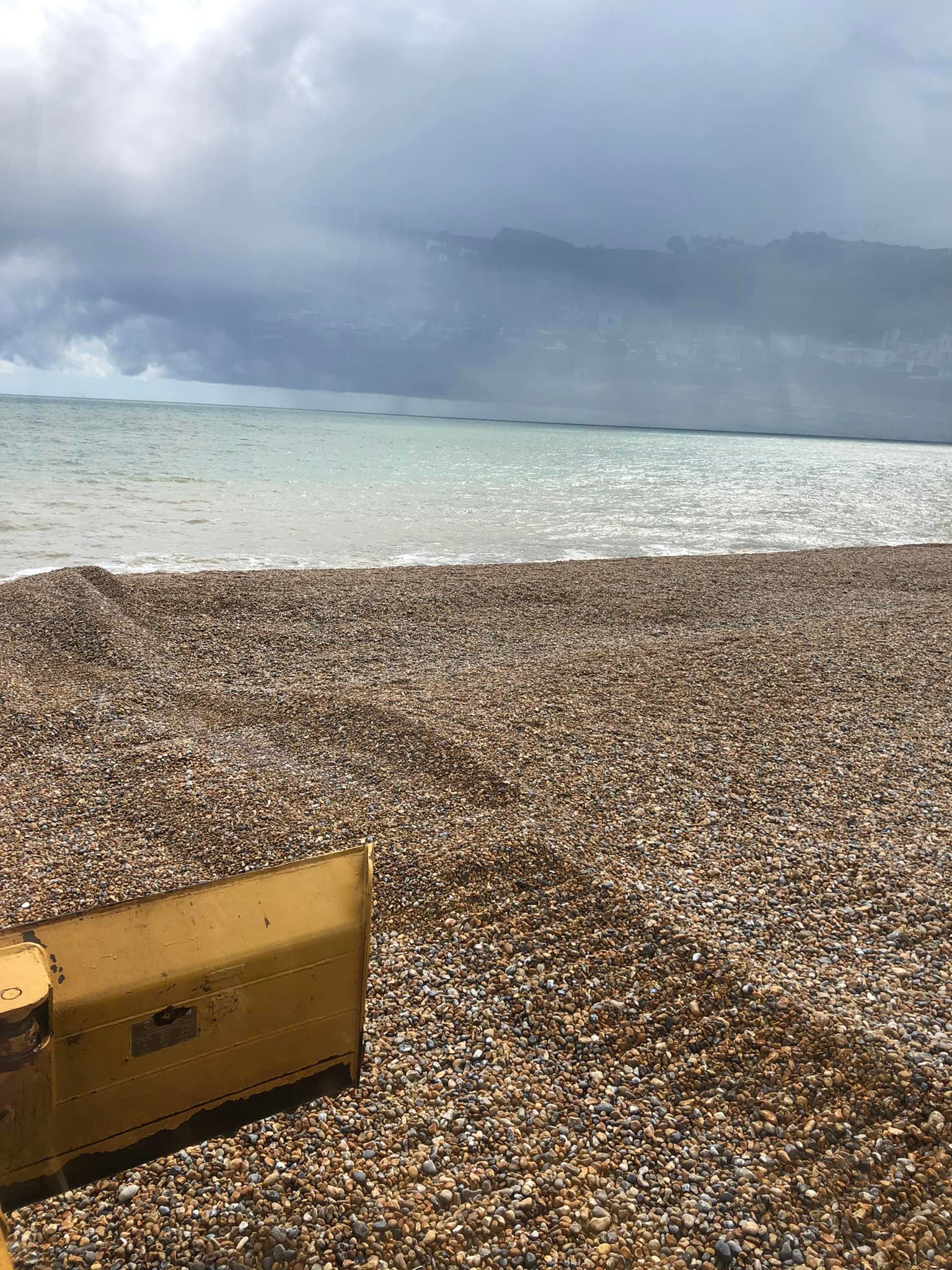 From bumpy beach to flat... - RNLI Hastings Lifeboat Station | Facebook