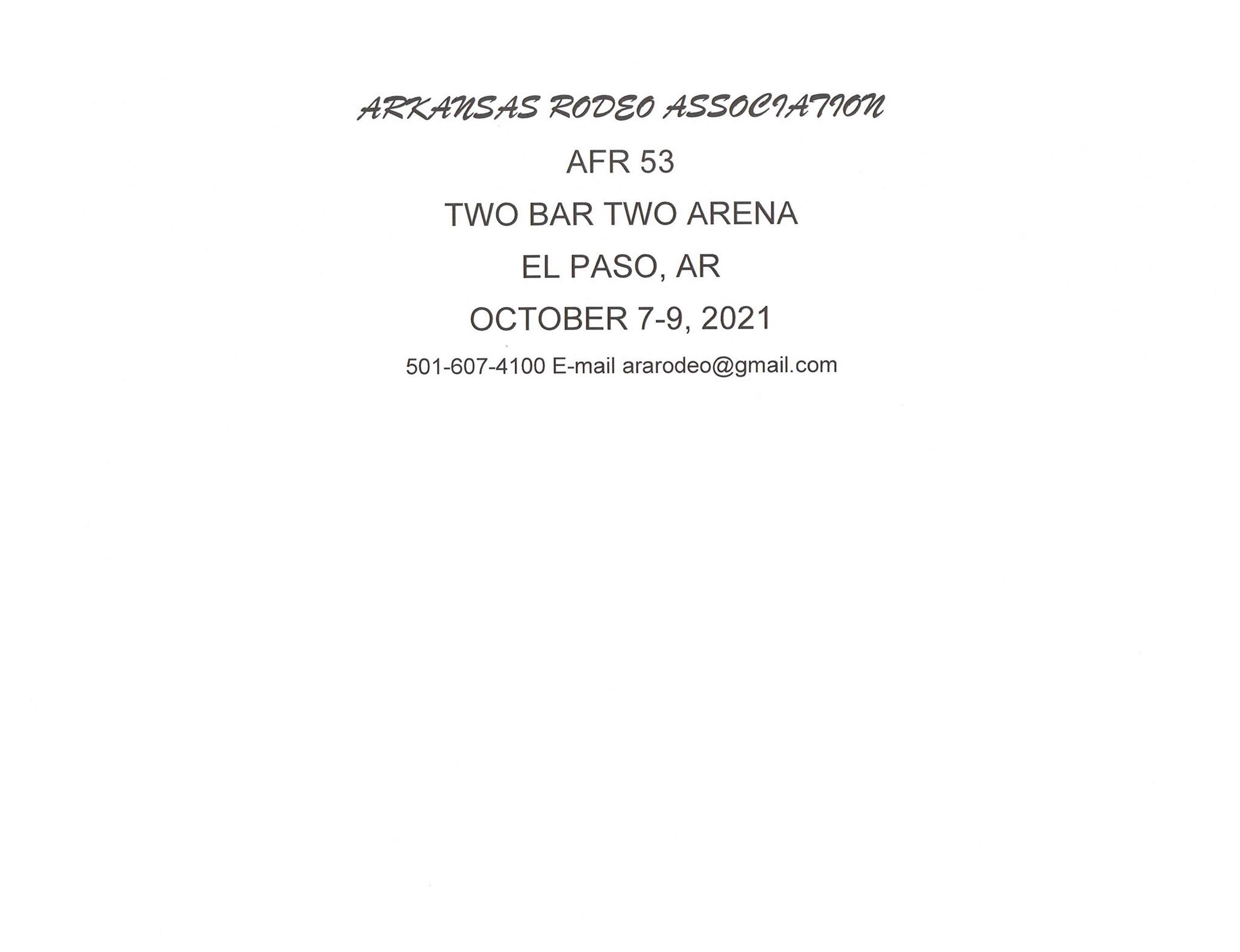 Arkansas Rodeo Association - Home