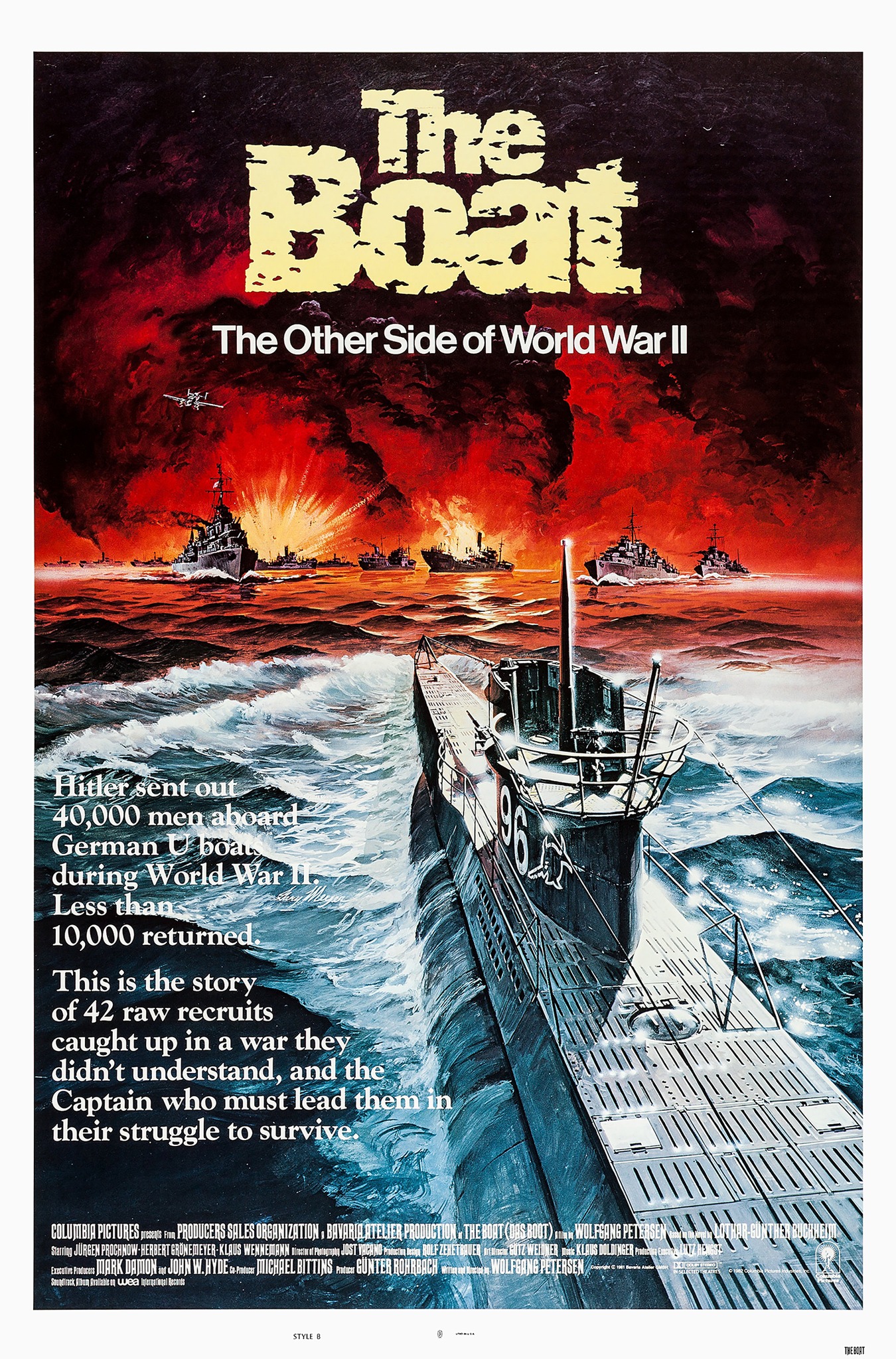 directer Uボート U96 cutドイツポスター DAS BOOT