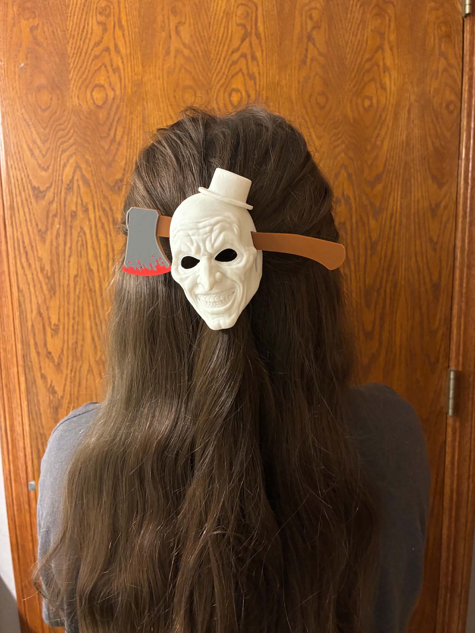 Art the clown hair pin models available