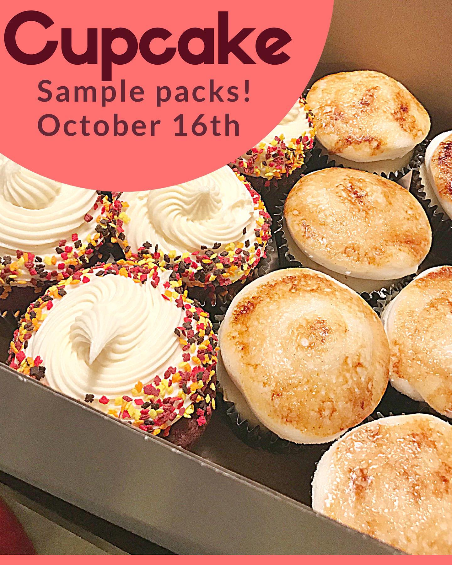 Sticky Ginger - 🚨 Woop! 🚨 . Cupcake sample packs are incoming! . We’ve ...