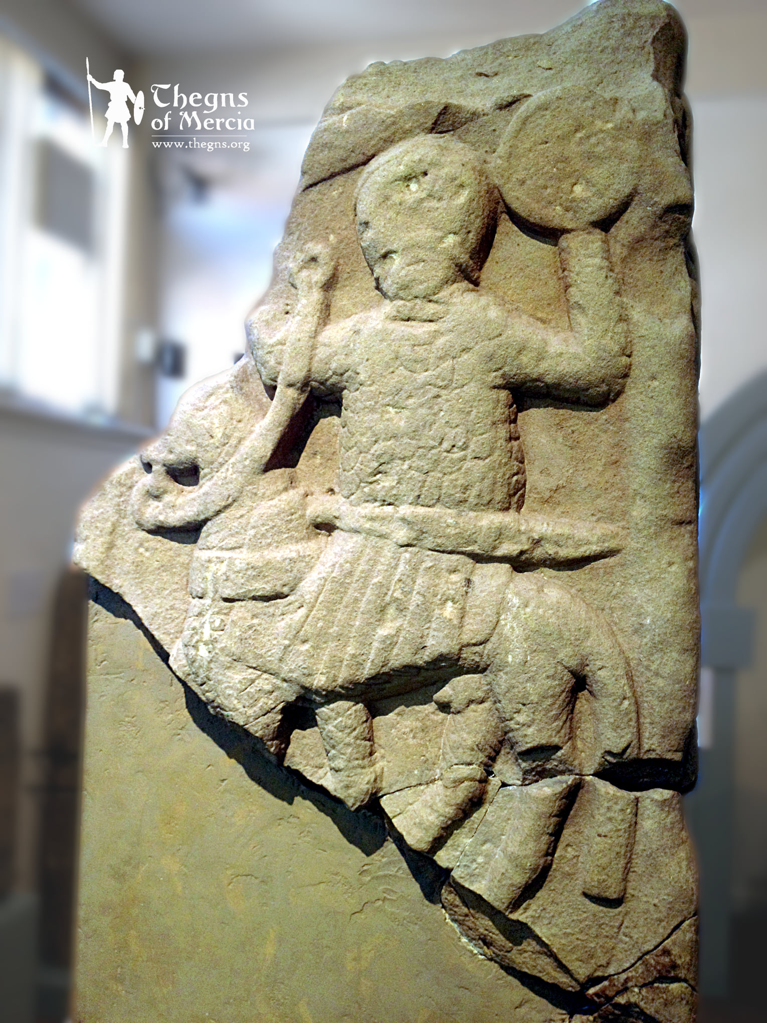 The Repton Stone (photo enhanced from... - Thegns of Mercia | Facebook
