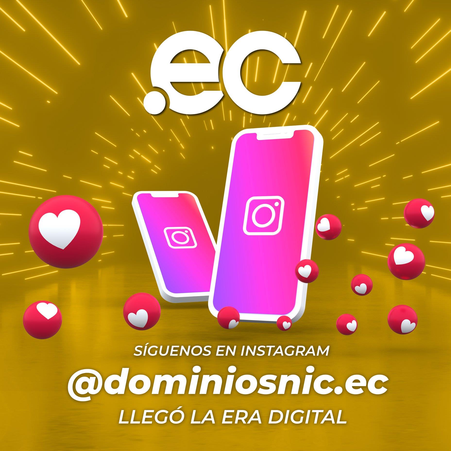 NIC.EC - Síguenos en Instagram para descubrir nuestros...