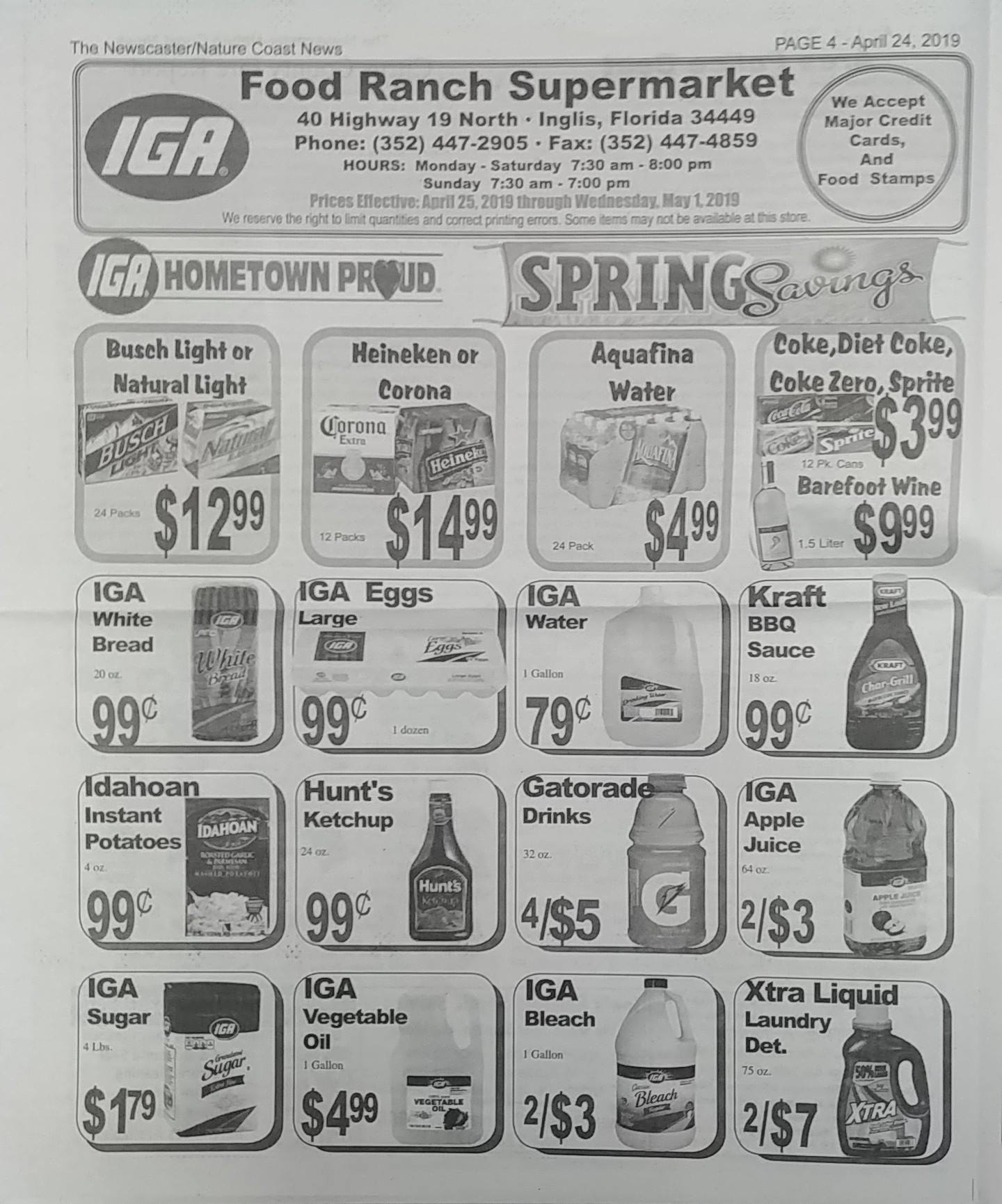 Food Ranch Inglis | Inglis FL