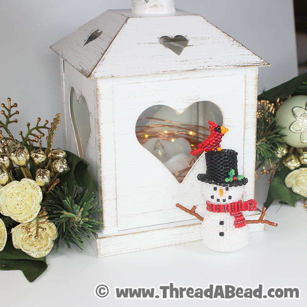 ThreadABead - We love making the little snowman off our...