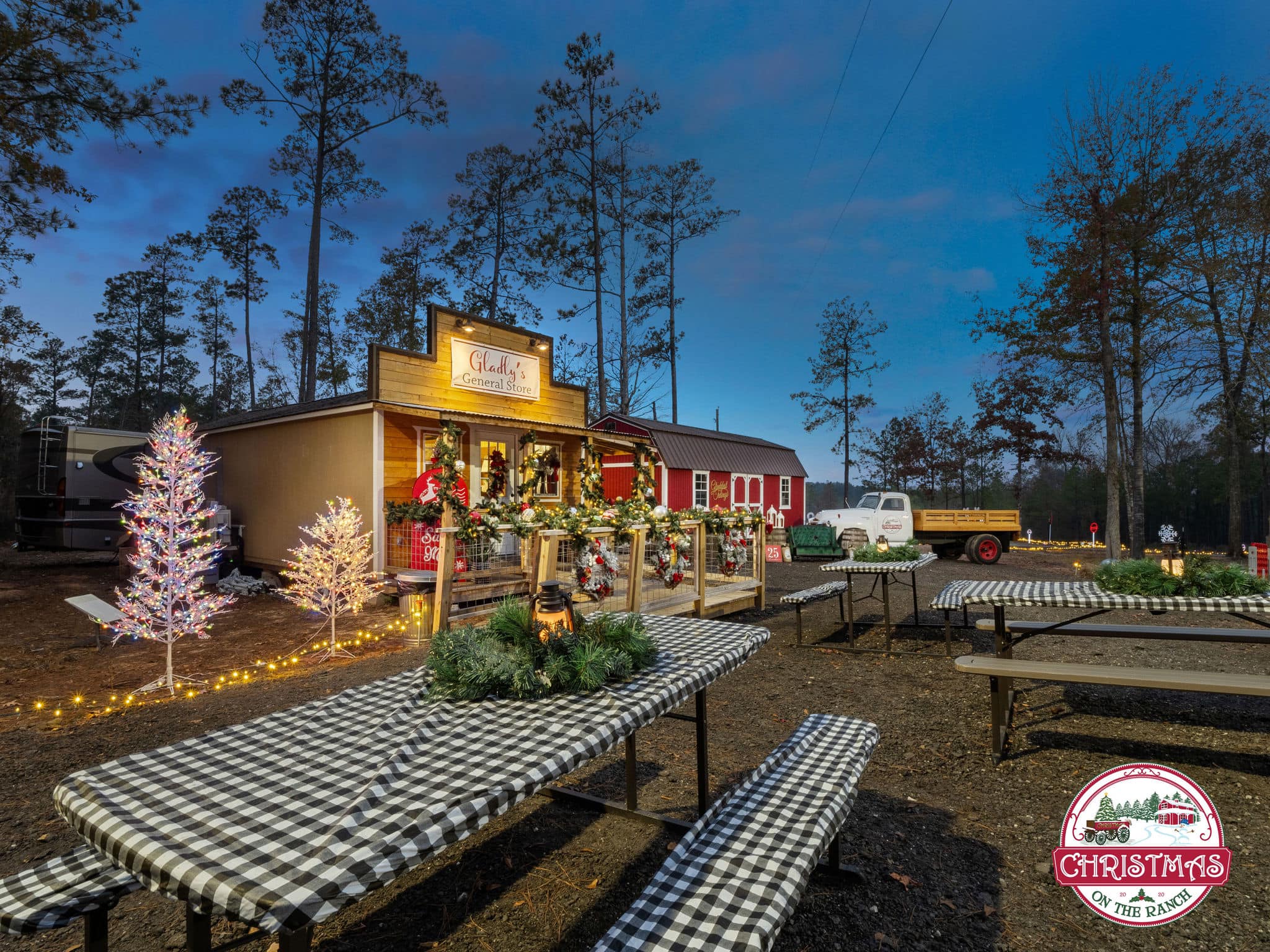 We are so... - Christmas on the Ranch Light Show Drive Thru
