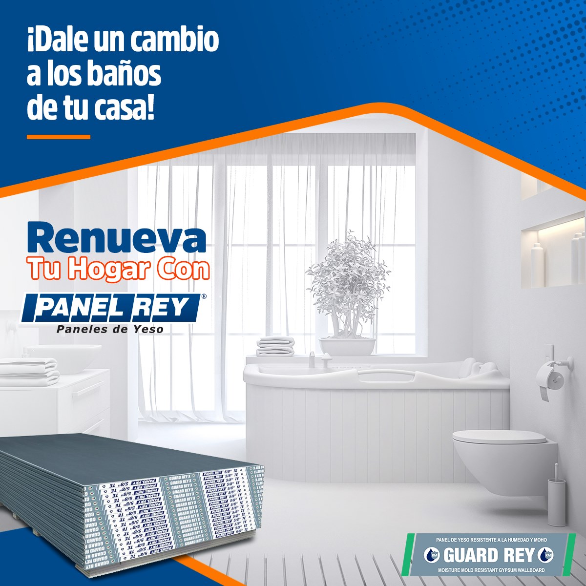 Panel Rey - ¡Renueva tu hogar con el Panel de Yeso Guard...