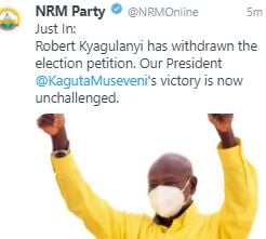 NBS Television - NRM party in an early celebratory mood... | Facebook