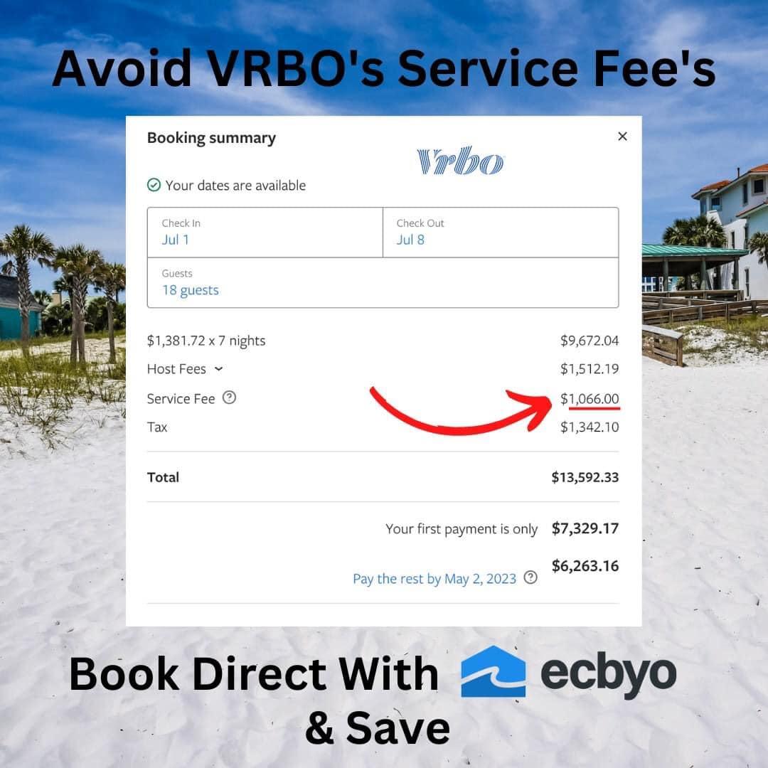 Say No to VRBO Service Fee