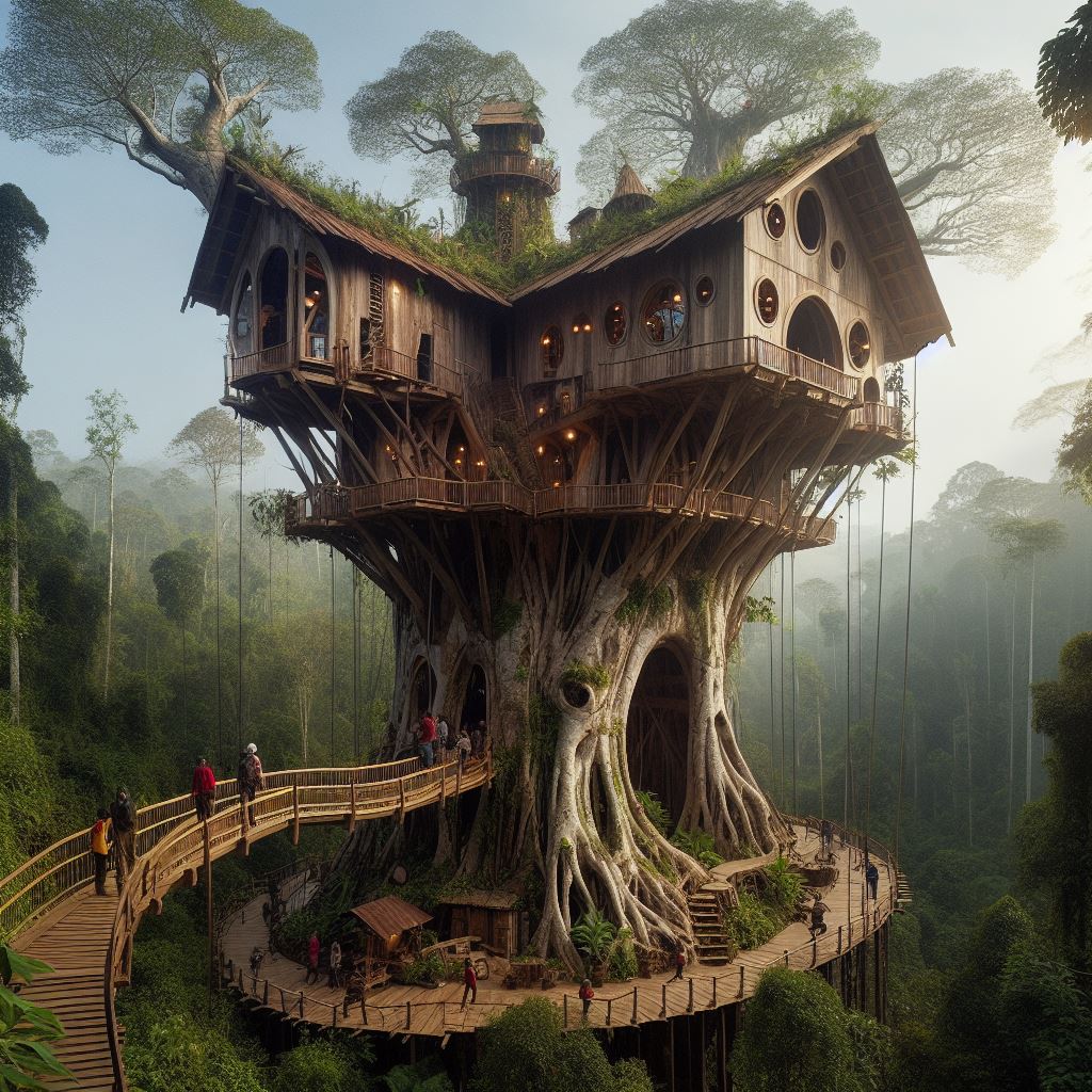 高橋オリア大樹 A 14-Year Odyssey Unveils the World's Largest Tree House**