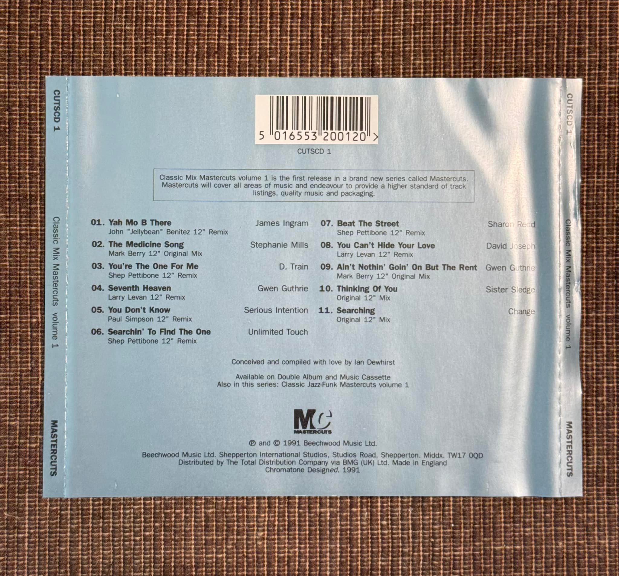 レコード Classic Mix Mastercuts volume 1