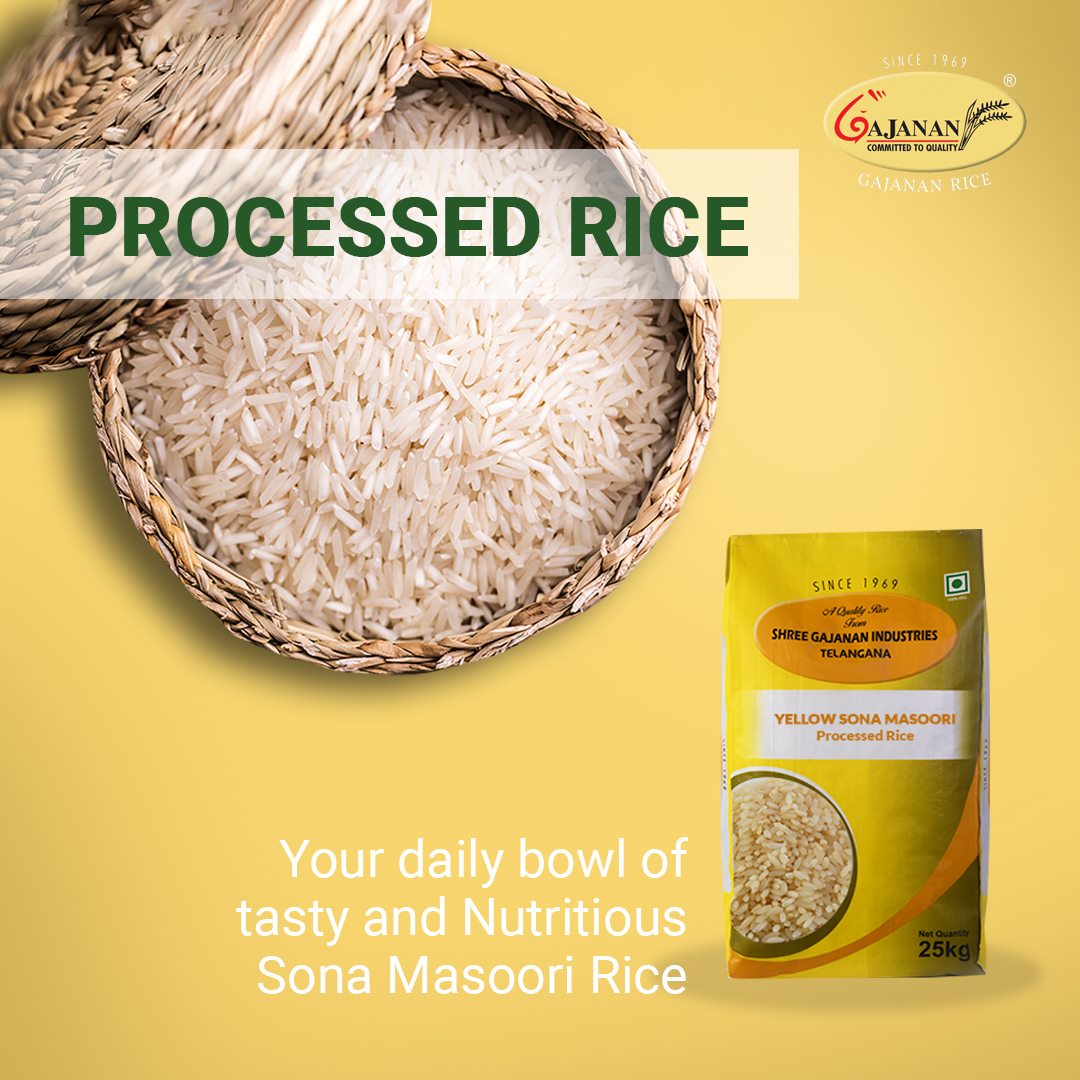 Sona Masoori rice is known for... - Shree Gajanan Industries