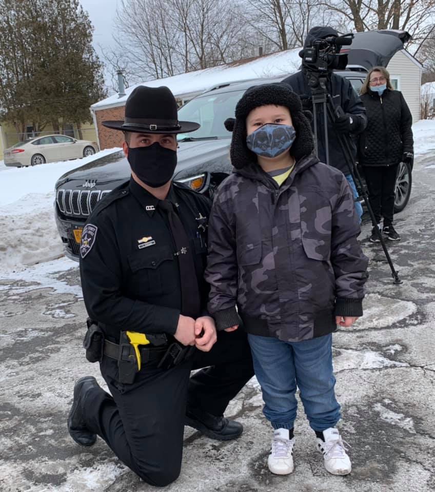 Today, Officer Morgan... - Oneida County Sheriff's Office