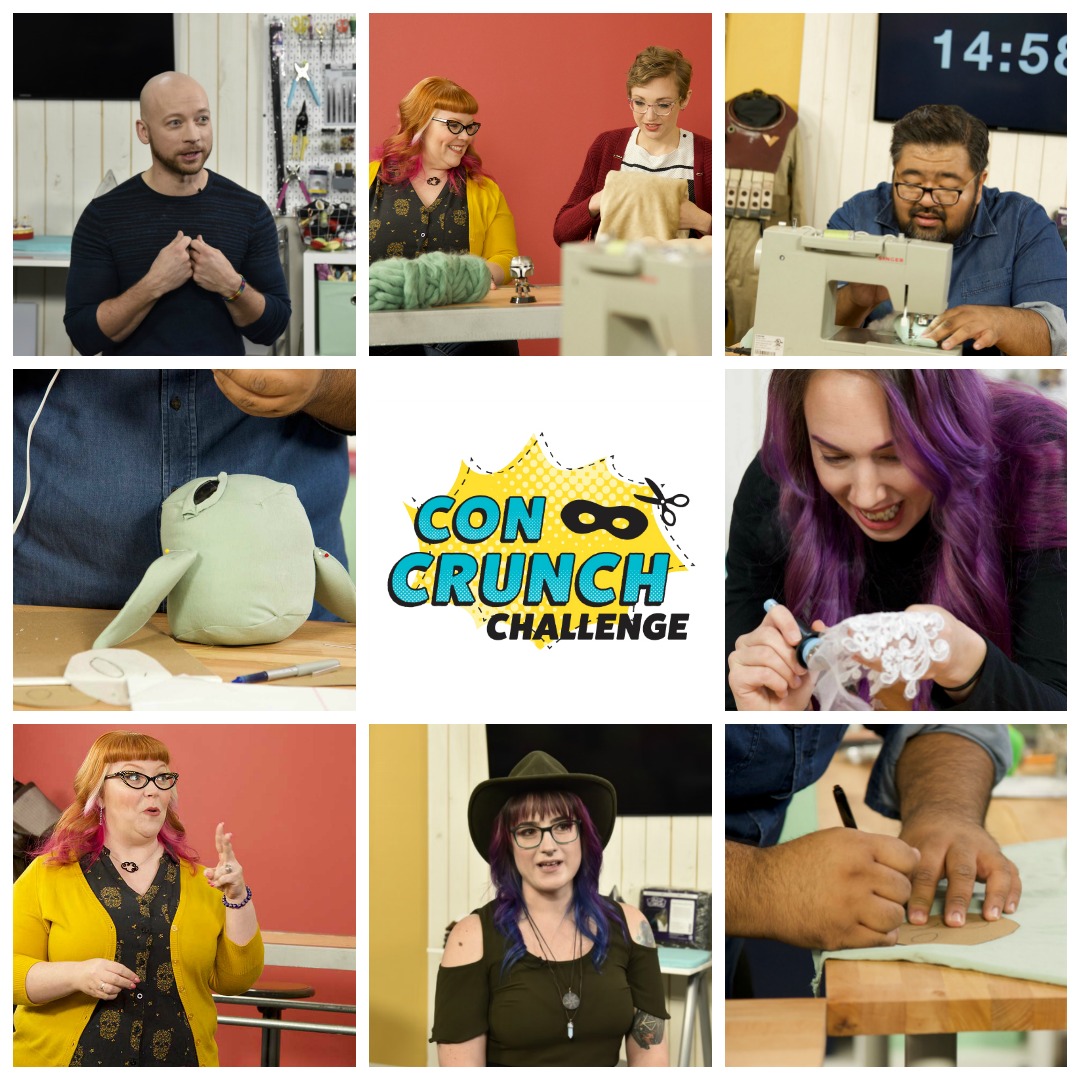 The Con Crunch Challenge has... - Creative Machine Embroidery