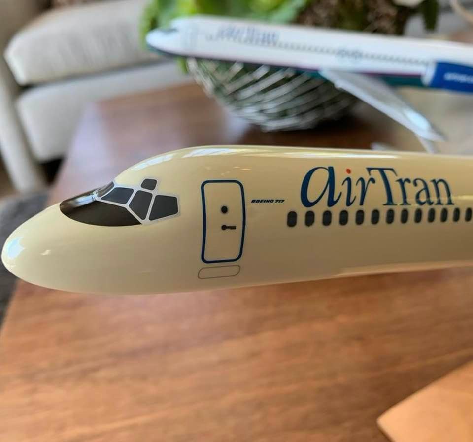 Pacmin 1/100 scale airliner models for sale