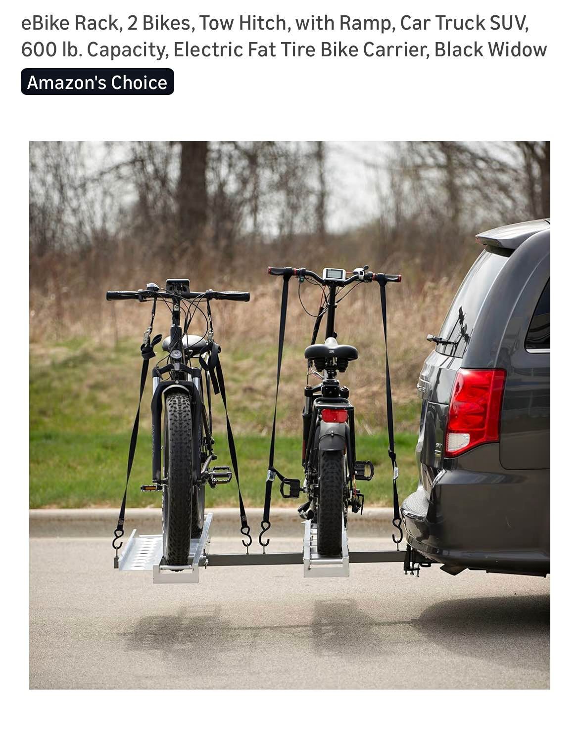 eBike Rack, 2 Bikes - Bicycle Accessories - Anderson, California ...