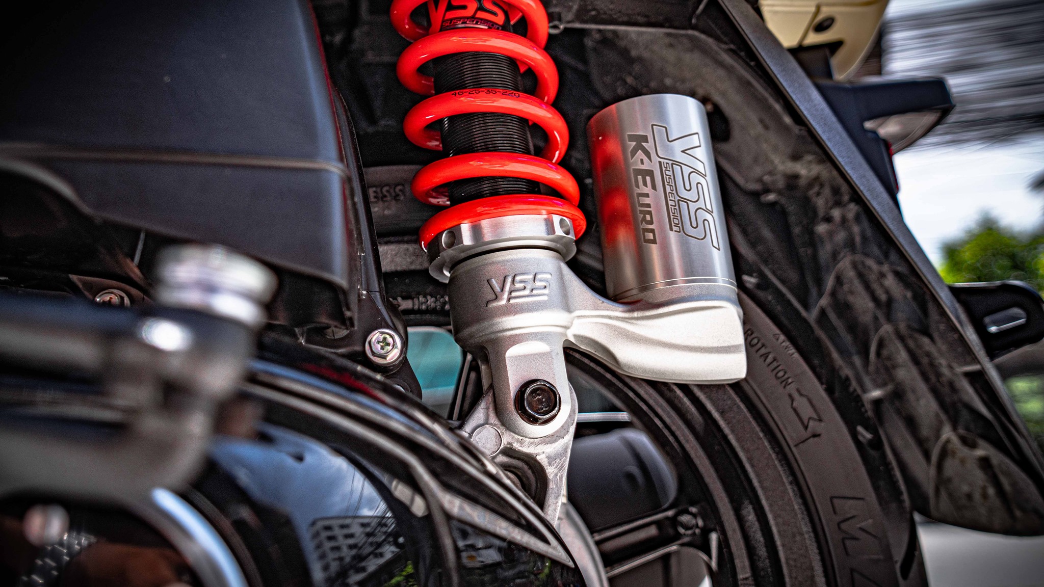 #YSS #KEuro โช๊คหน้าใหม่ร้อนแรงกว่าแดดเยอะ โช๊ค YSS K Euro ราคา 2,200 ...