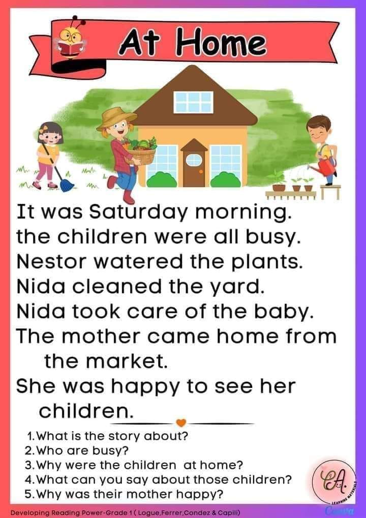 Ma'am Ritch - Short stories | Reading with comprehension... | Facebook
