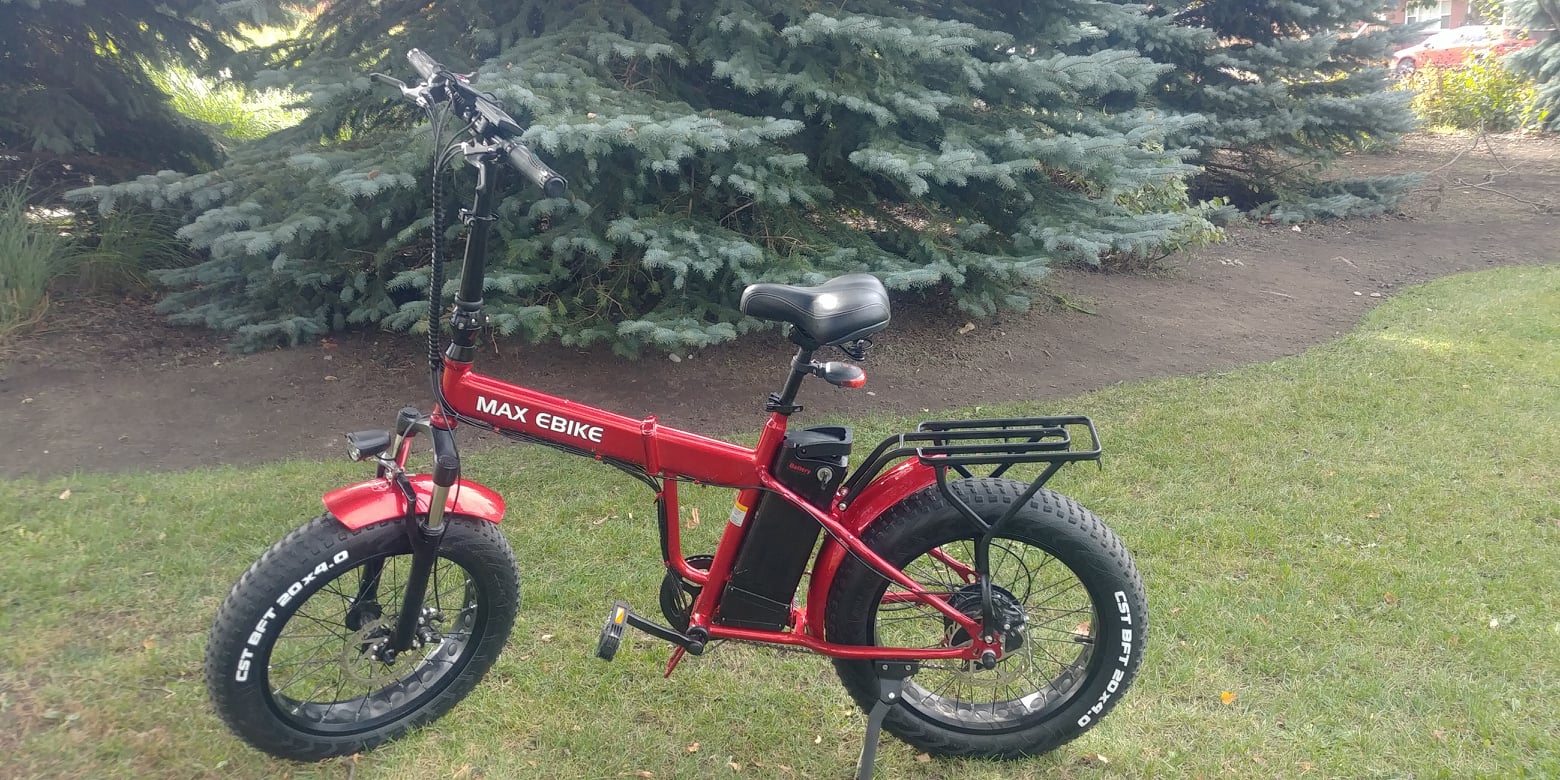 daymak max large 48v fat tire electric bicycle S 500W Folding E-Bike What replacement battery options are