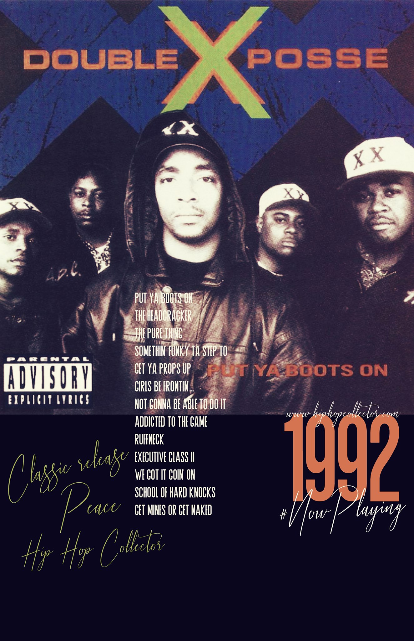 DOUBLE XX POSSE Super happy to put this dope album back into the