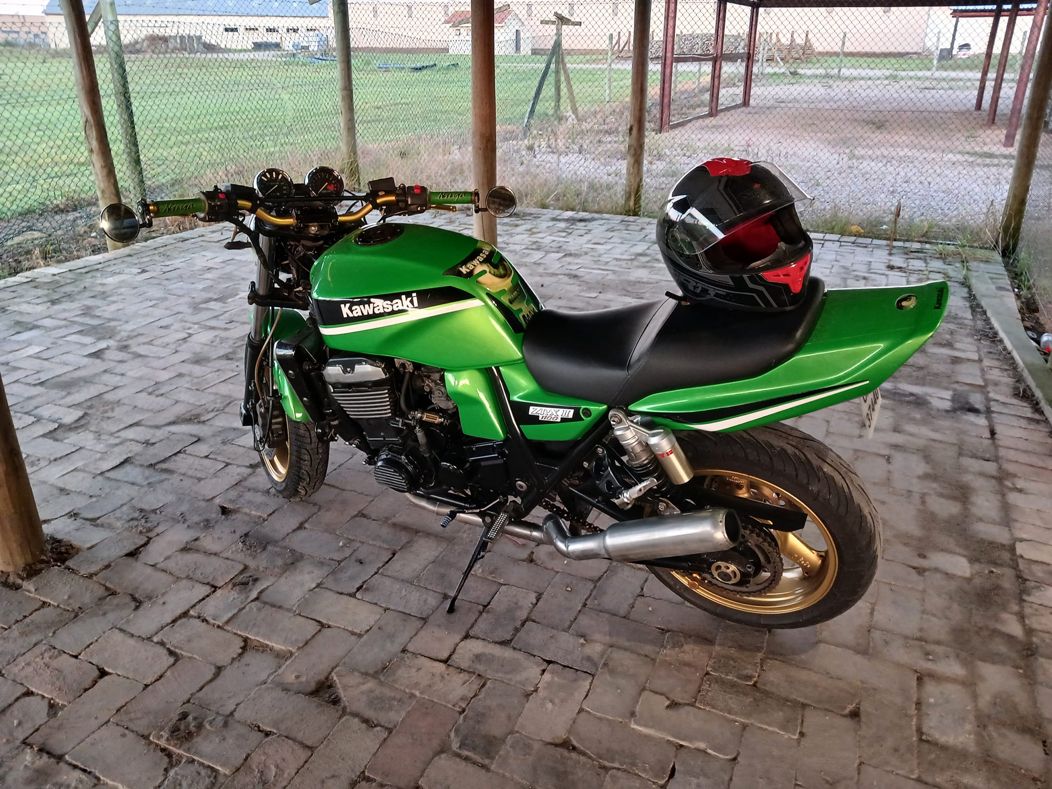 My Kawasaki ZRX 1000. From South Africa