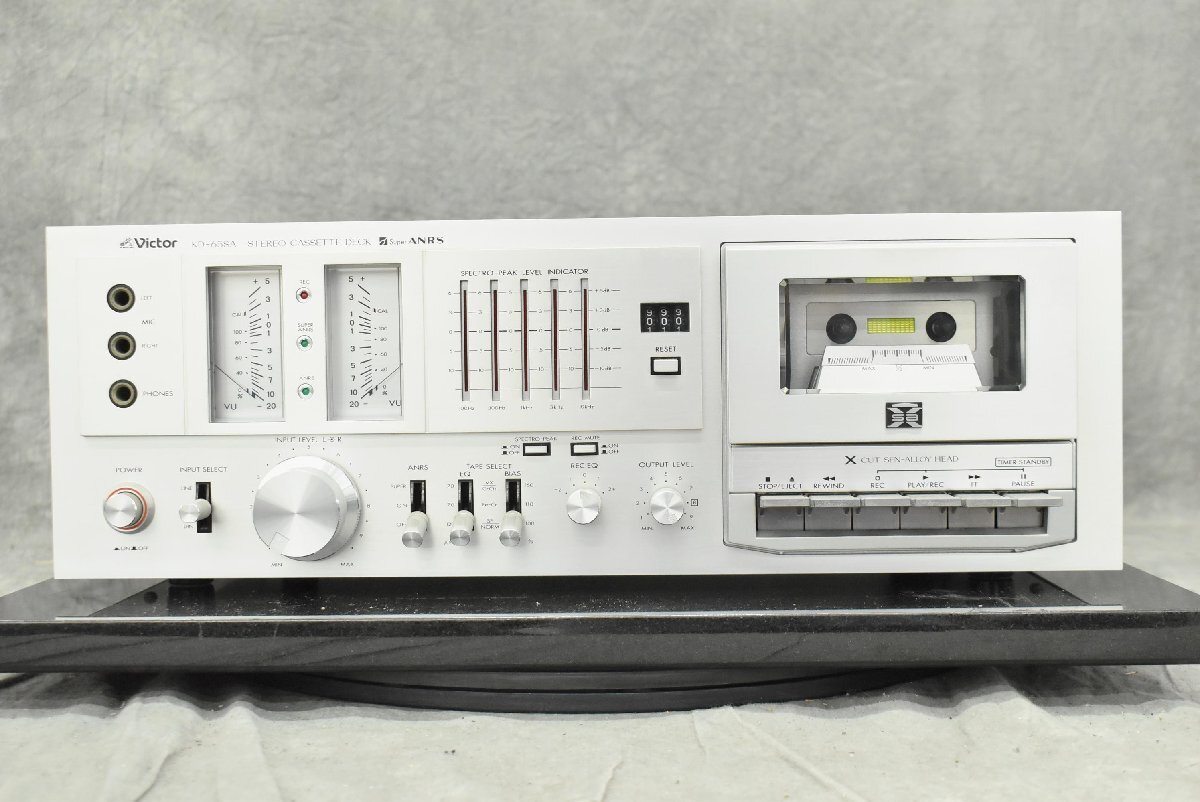 ラジオ・コンポ Victor KD-65SA STEREO CASSETTE DECK Supe VICTOR Cassette Deck KD-65SA.