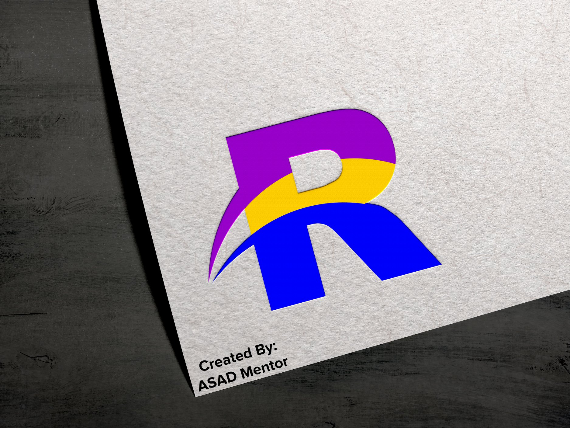 ASAD Mentor - Signature Logo Design Part 18. Alphabet 
