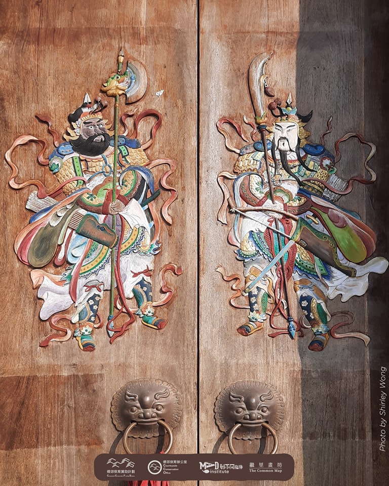 遊村時，你有留意到不少民居、家祠、廟宇的門神嗎？門神有不同造型與製作方式，包括... - Rural Common 村里故事