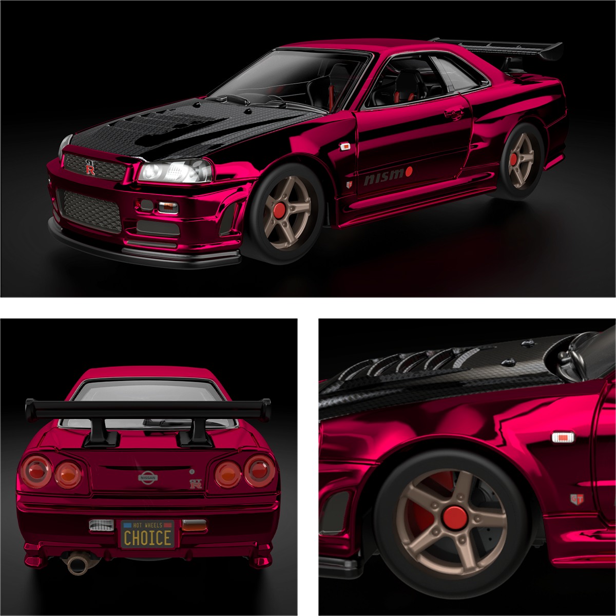 Hot Wheels RLC Exclusive Nissan Skyline GT-R BNR34 – Selections Series New In Case