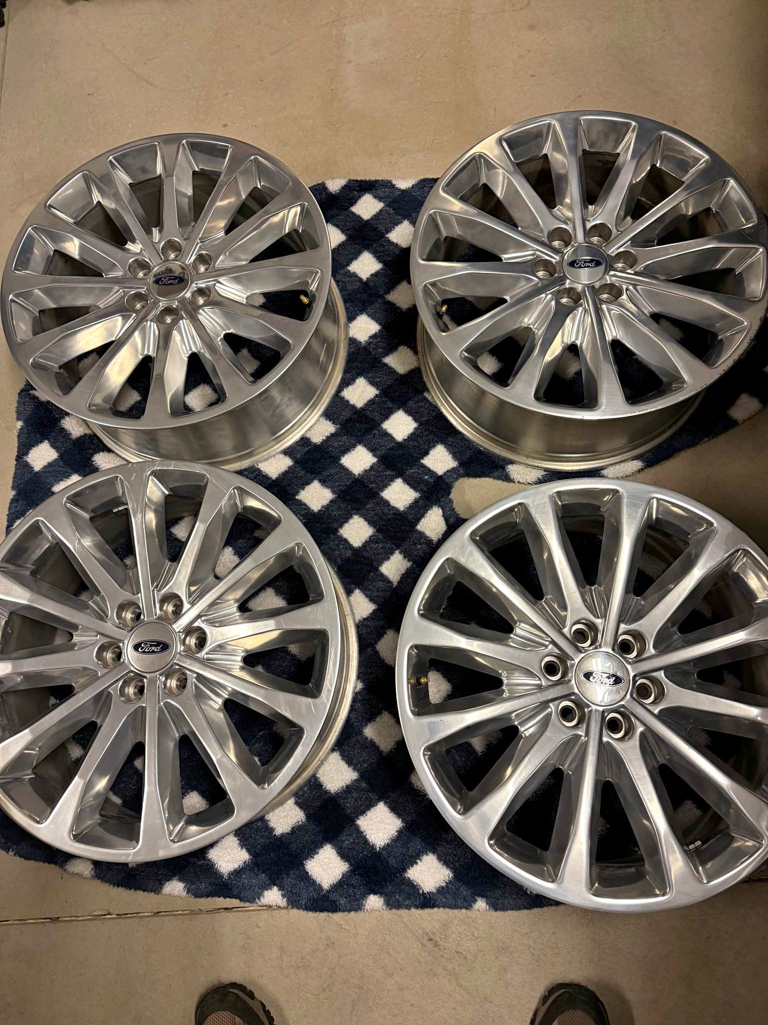 F-150 limited (4) 22” rims - Car Wheels, Tires & Parts - Star, Idaho ...