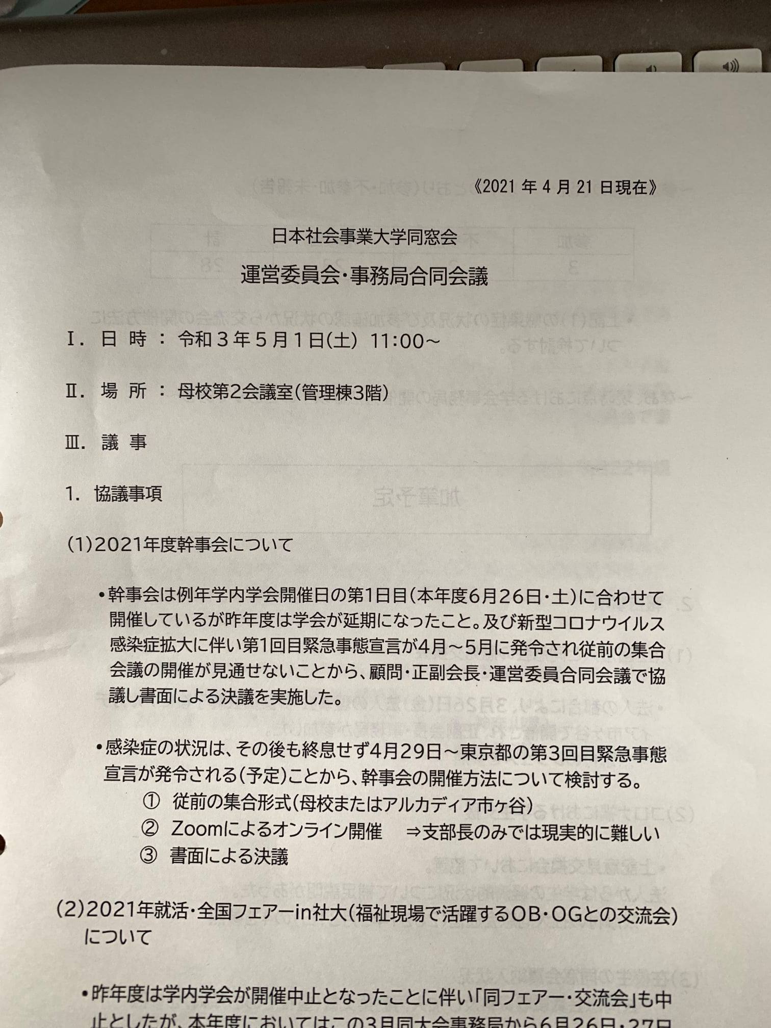 日本社会事業大学同窓会運営委員会 Inicio Facebook