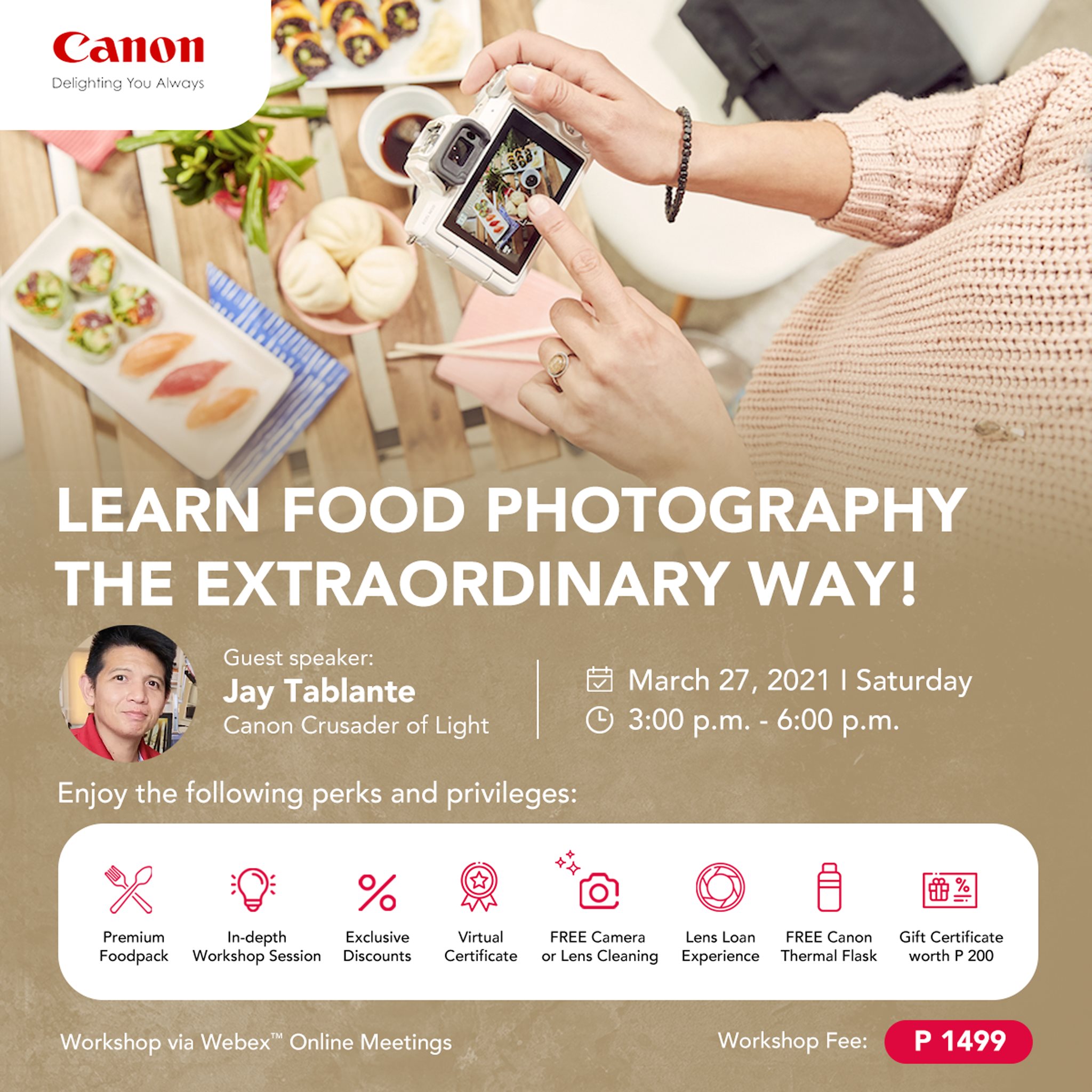 Canon Philippines - 🚨SPECIAL ANNOUNCEMENT🚨 Want to experience a unique ...
