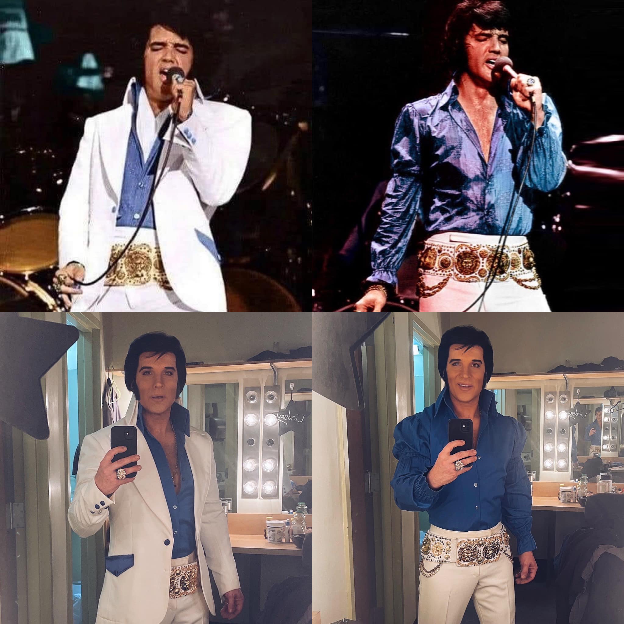 Jay - #1️⃣ In 1972 Elvis would wear these really cool 2 Piece suits in ...