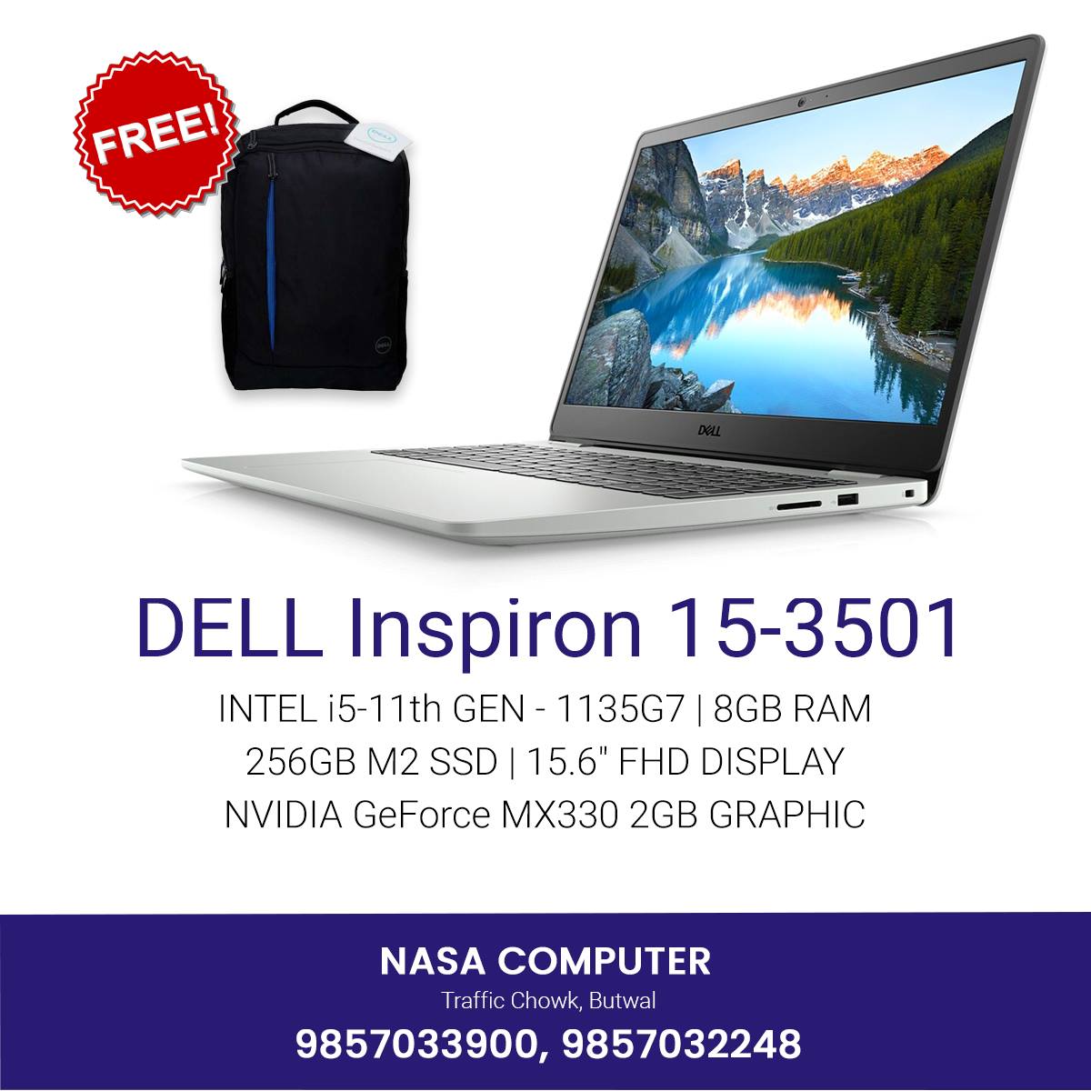Nasa Computer - 👉️ Available at Best Price DELL Inspiron...