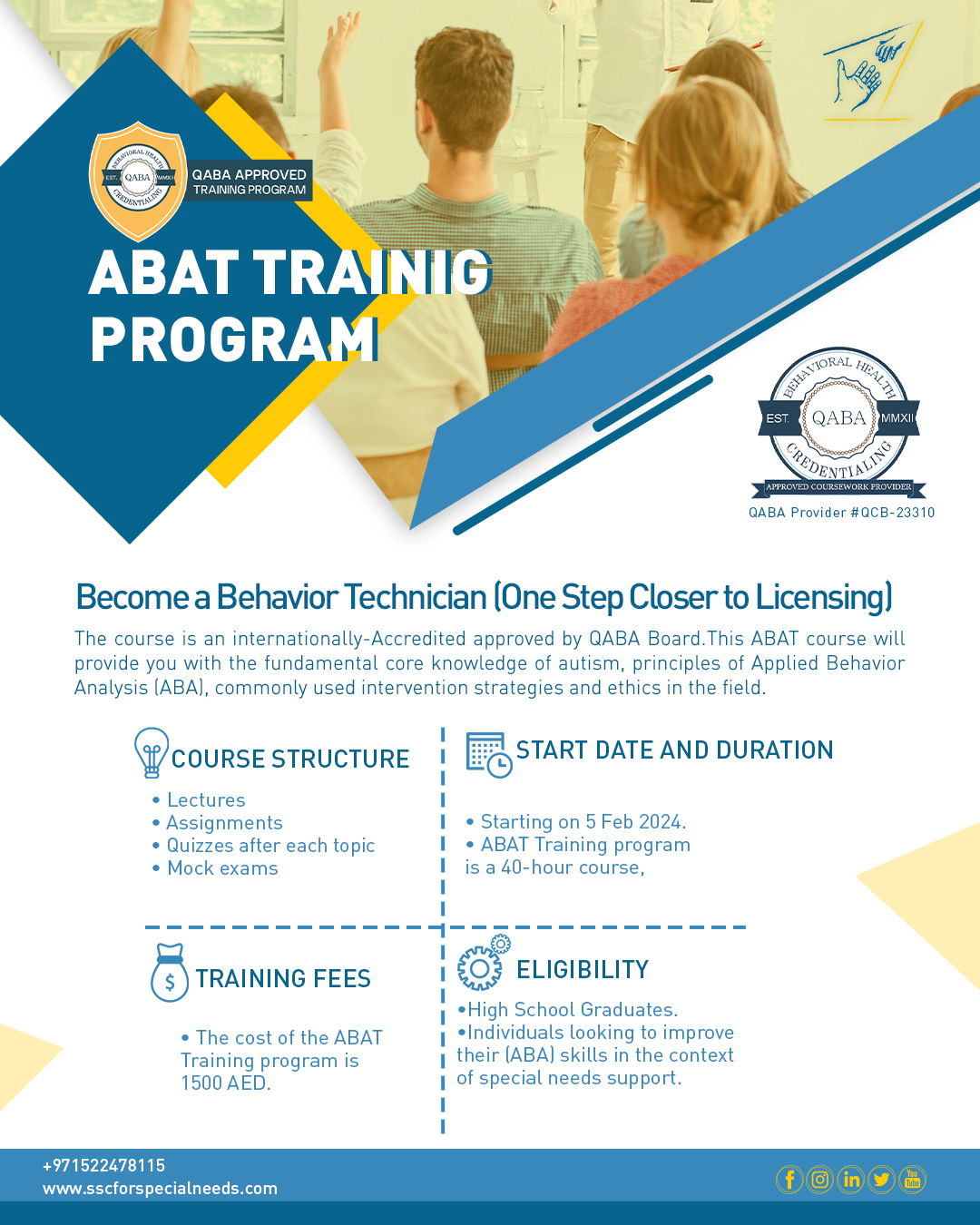 Photo inspiration: And Abat Training Programs Reference: Facebook