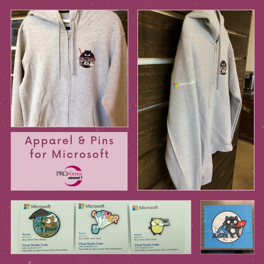 We also did these cute Gopher pins and... - Proforma element7 | Facebook