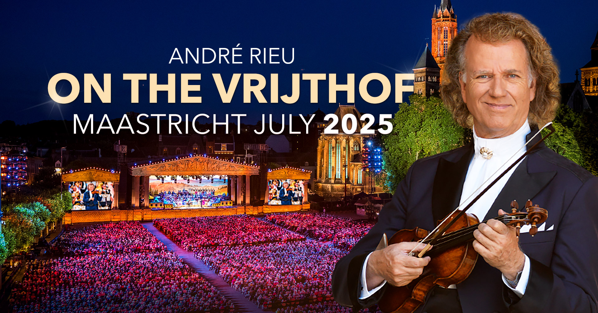 André Rieu live on the Vrijthof